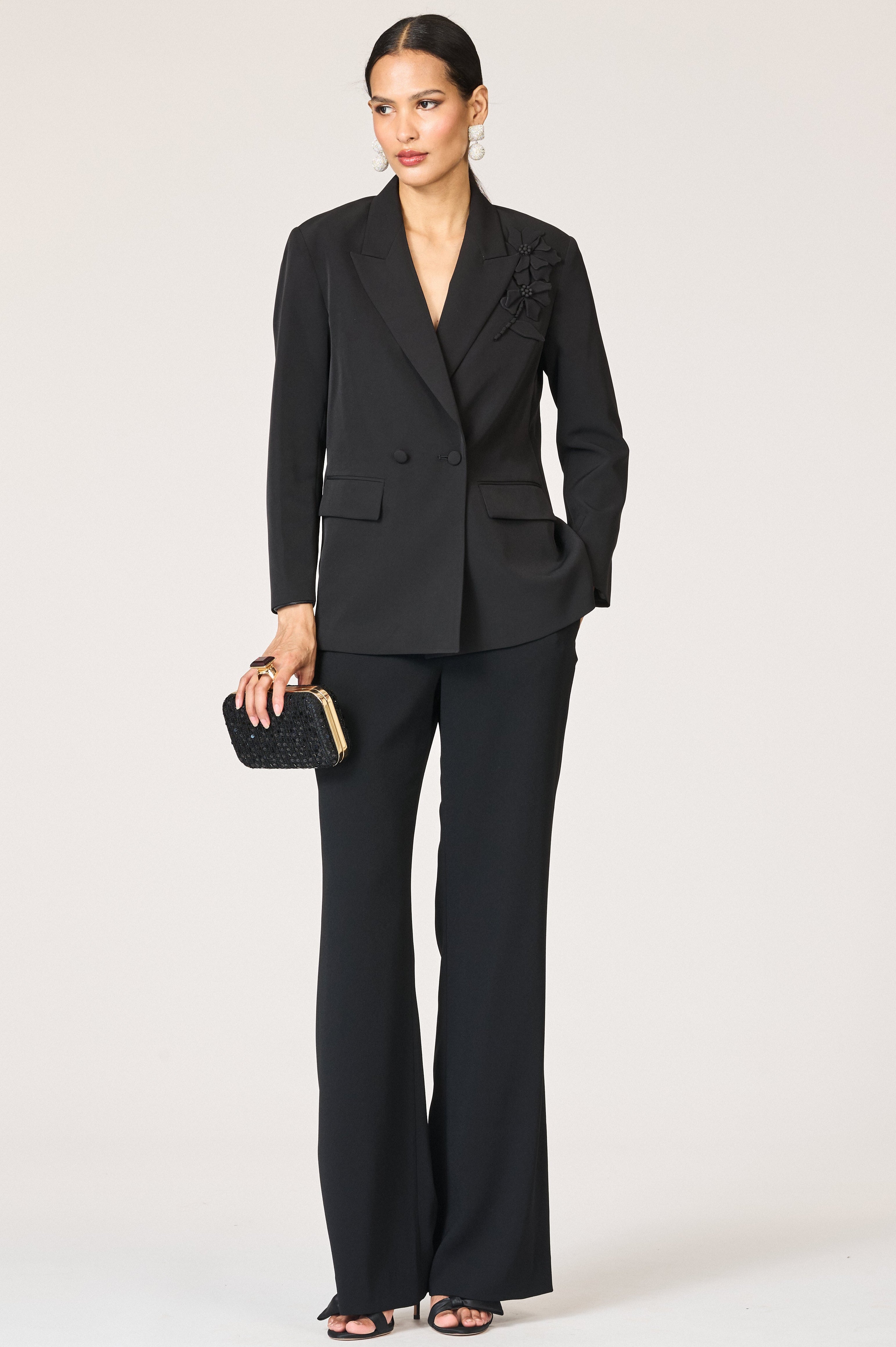 CRAWFORD BLAZER - BLACK