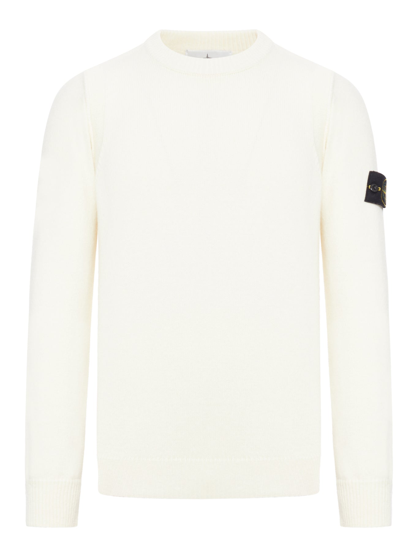 Stone Island 男士混色效果罗盘标志毛衣