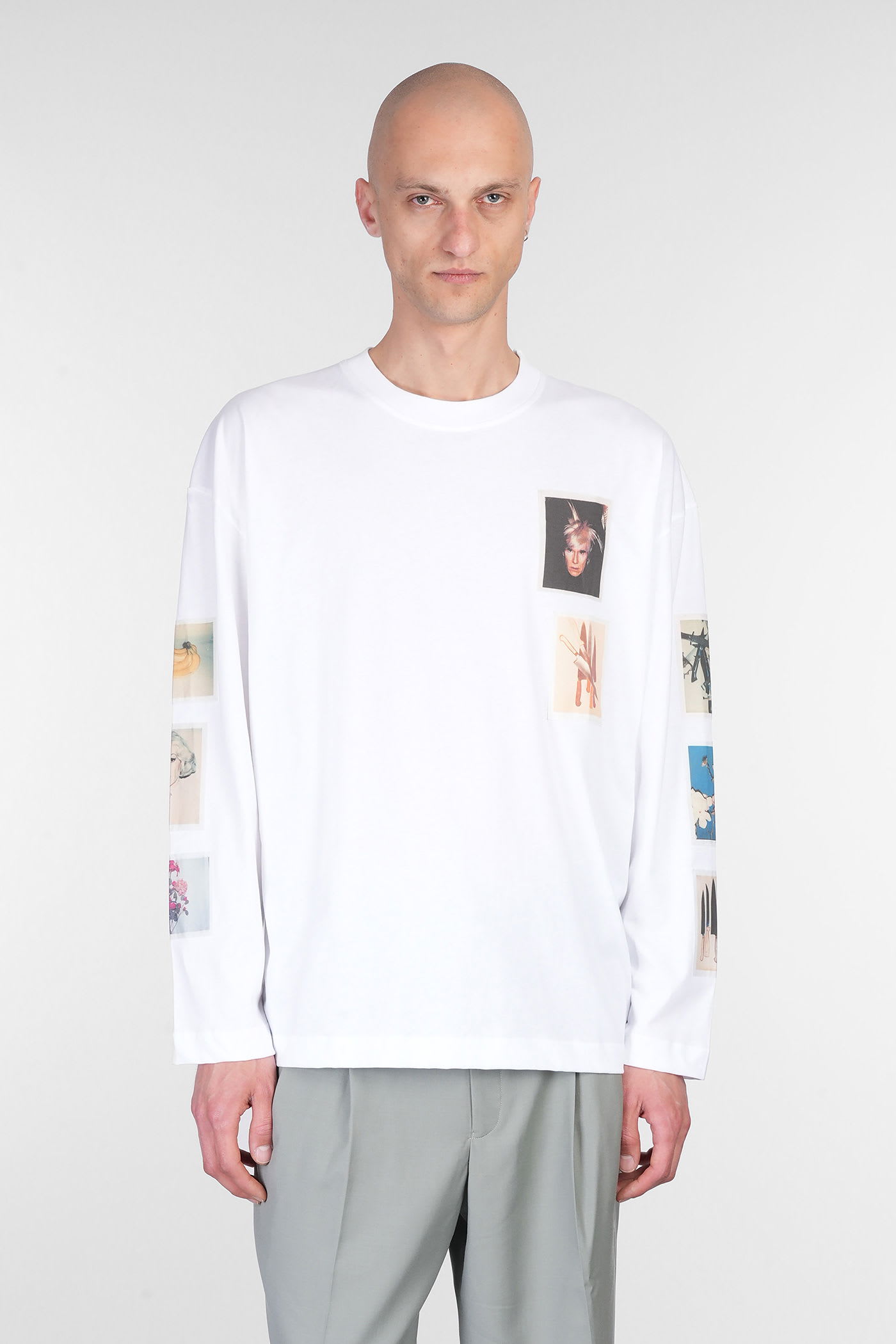 Études T-shirt In White Cotton