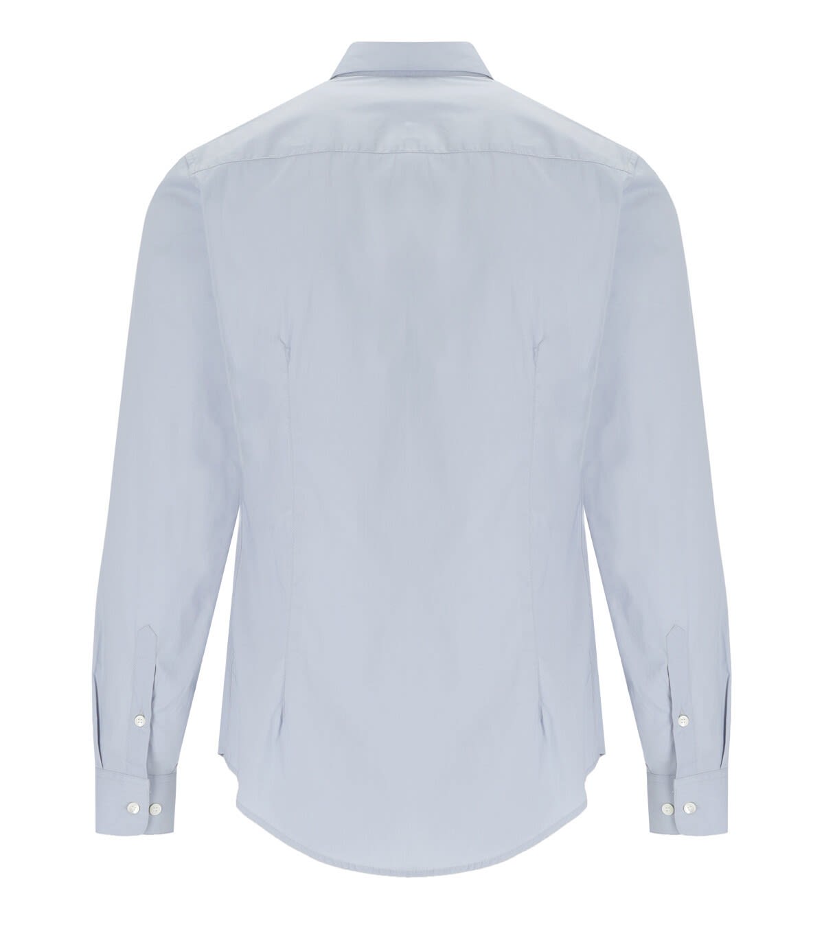 Giorgio Armani Powder Blue Poplin Shirt