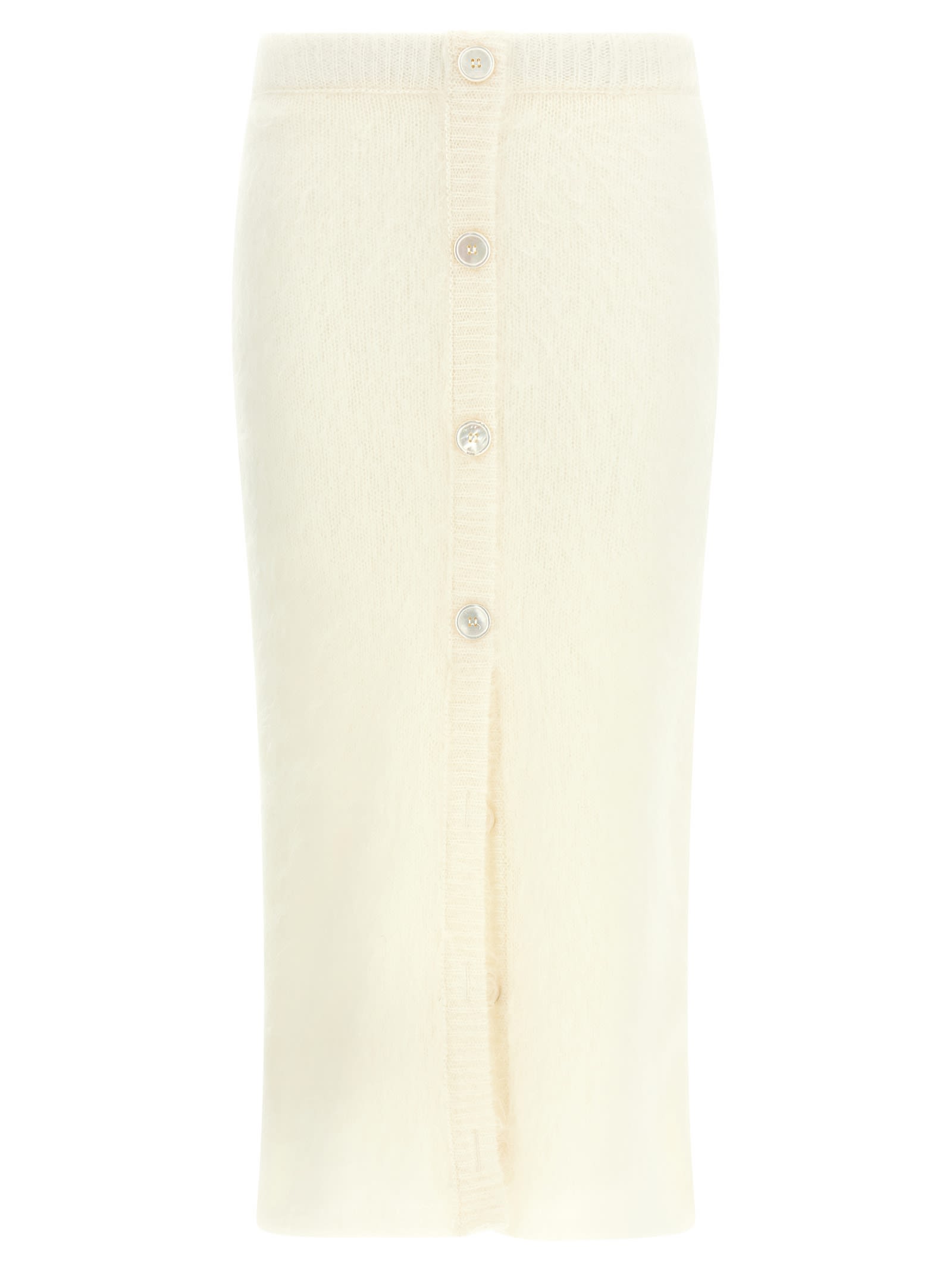 Alessandra Rich carded Mohair Skirt