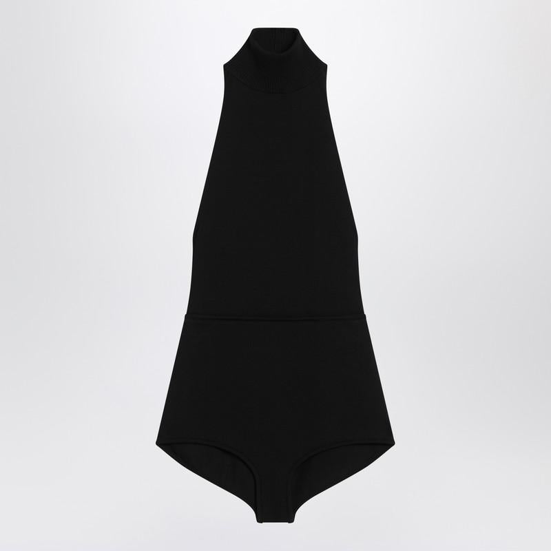 Max Mara Turtleneck Bodysuit In Crêpe