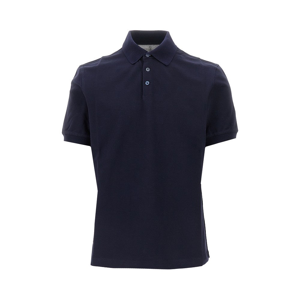 BRUNELLO CUCINELLI 棉府绸男士Polo衫