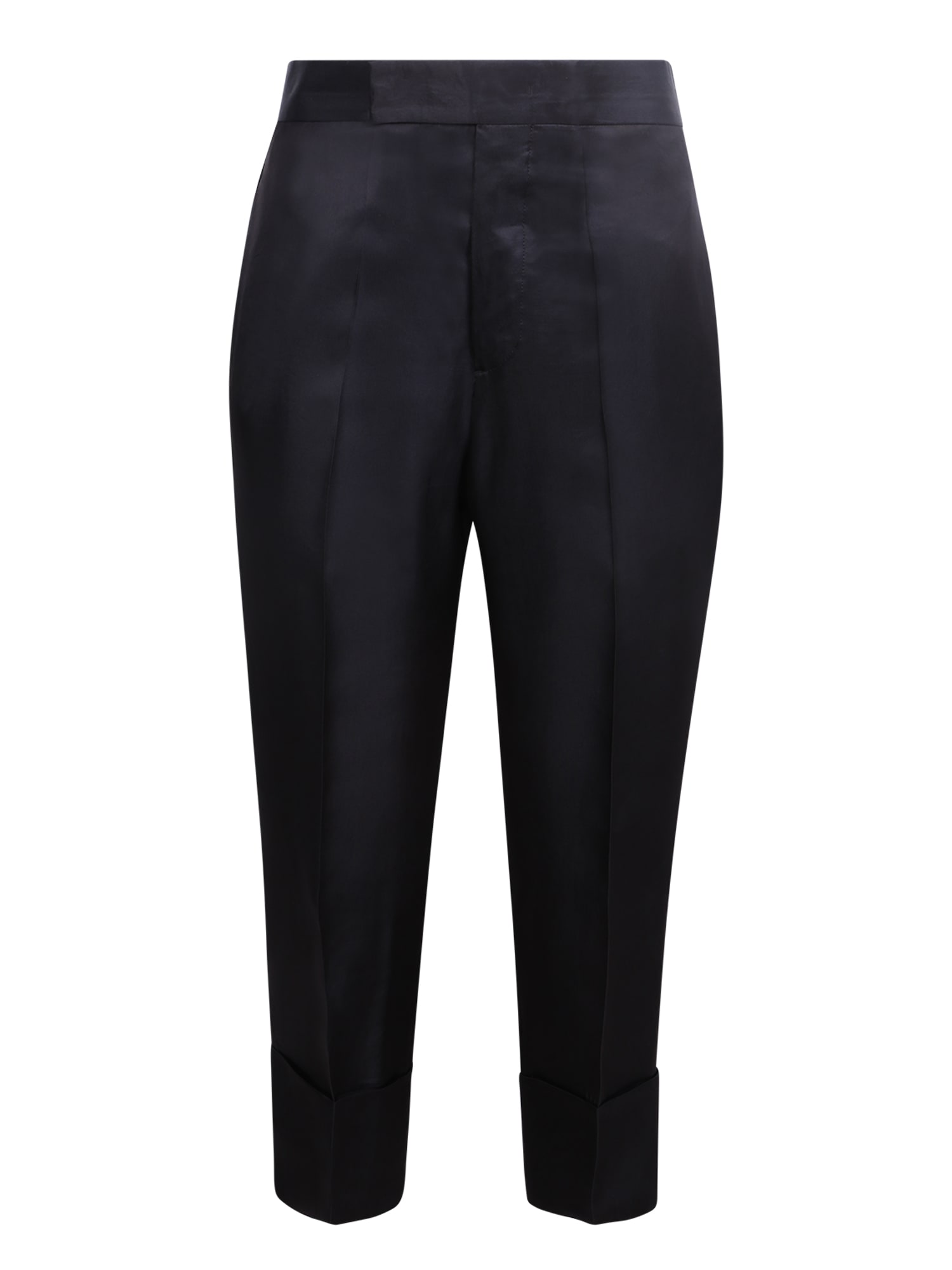 Sapio Silk Cropped Trousers