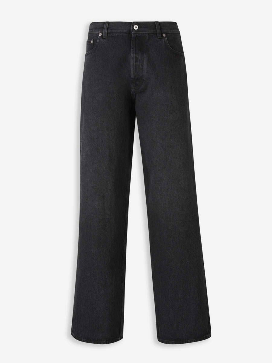 Off-White Wide Leg Jeans Logo
