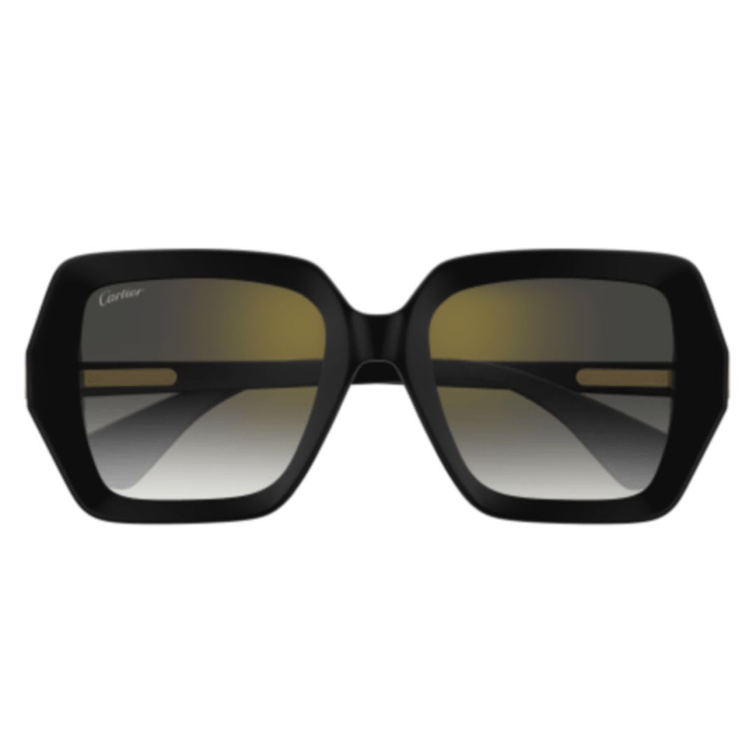 Cartier Eyewear Ct0507s-001 Black-black-grey