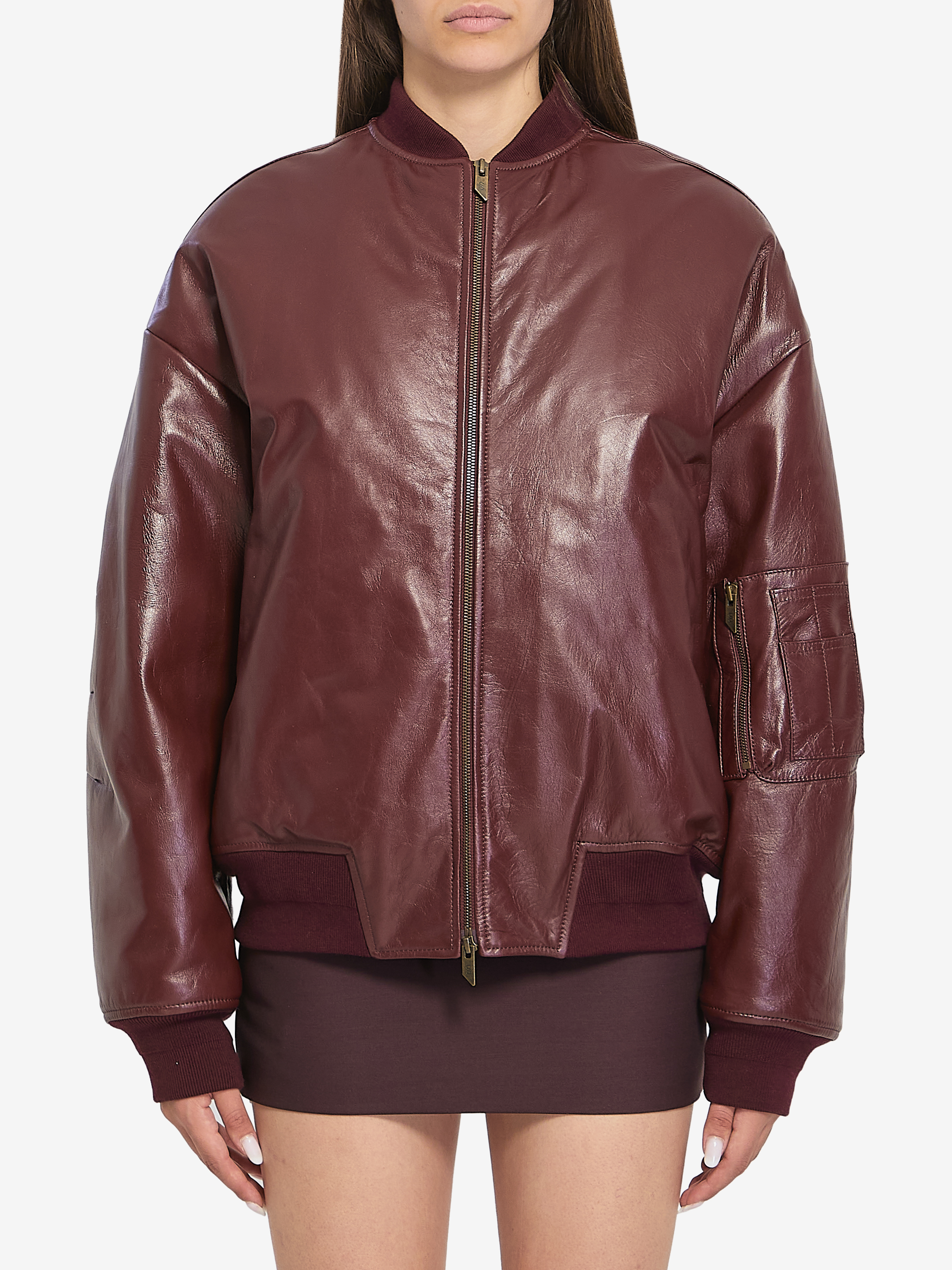 Leather jacket