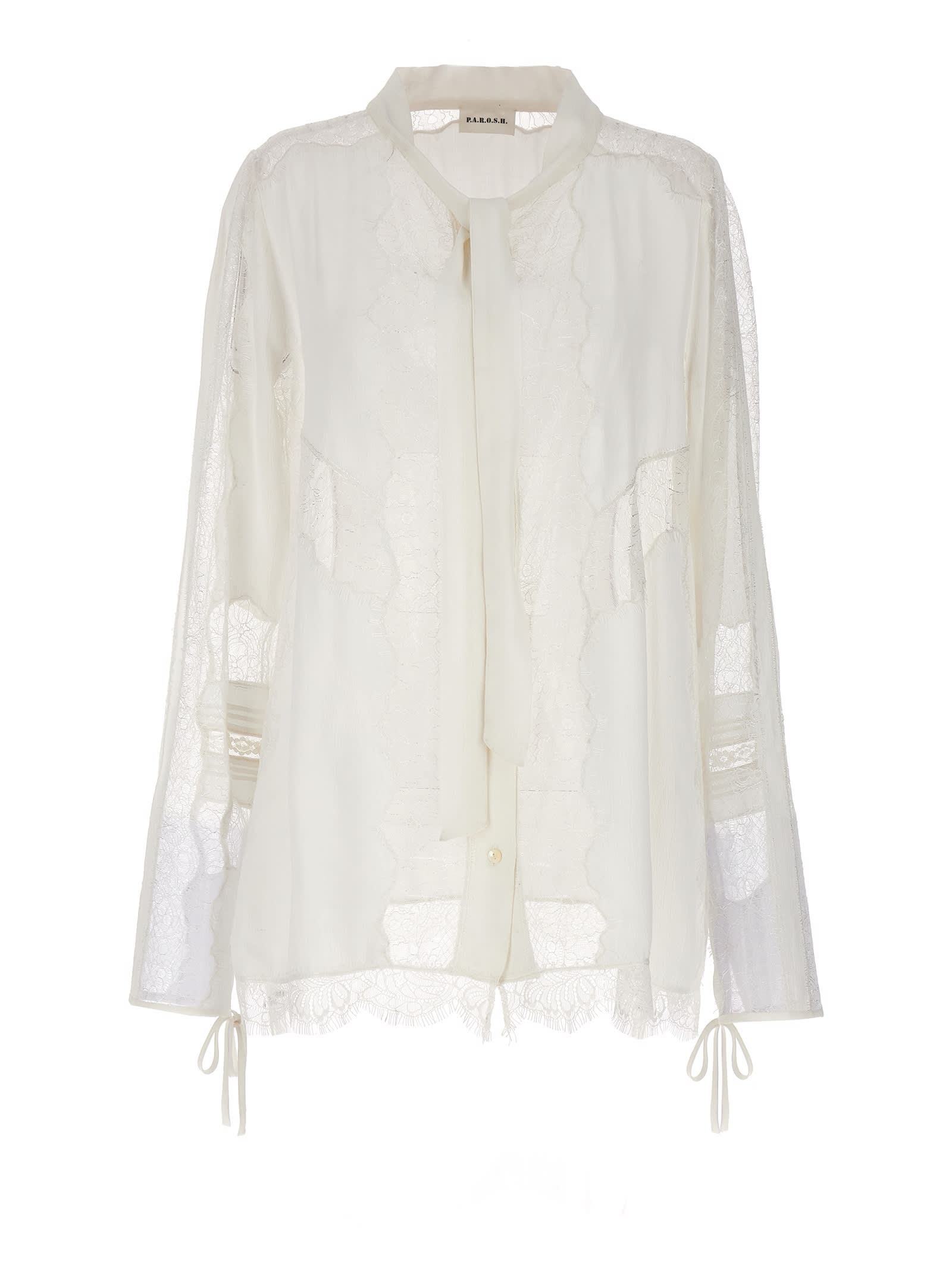 Parosh White Ram Shirt