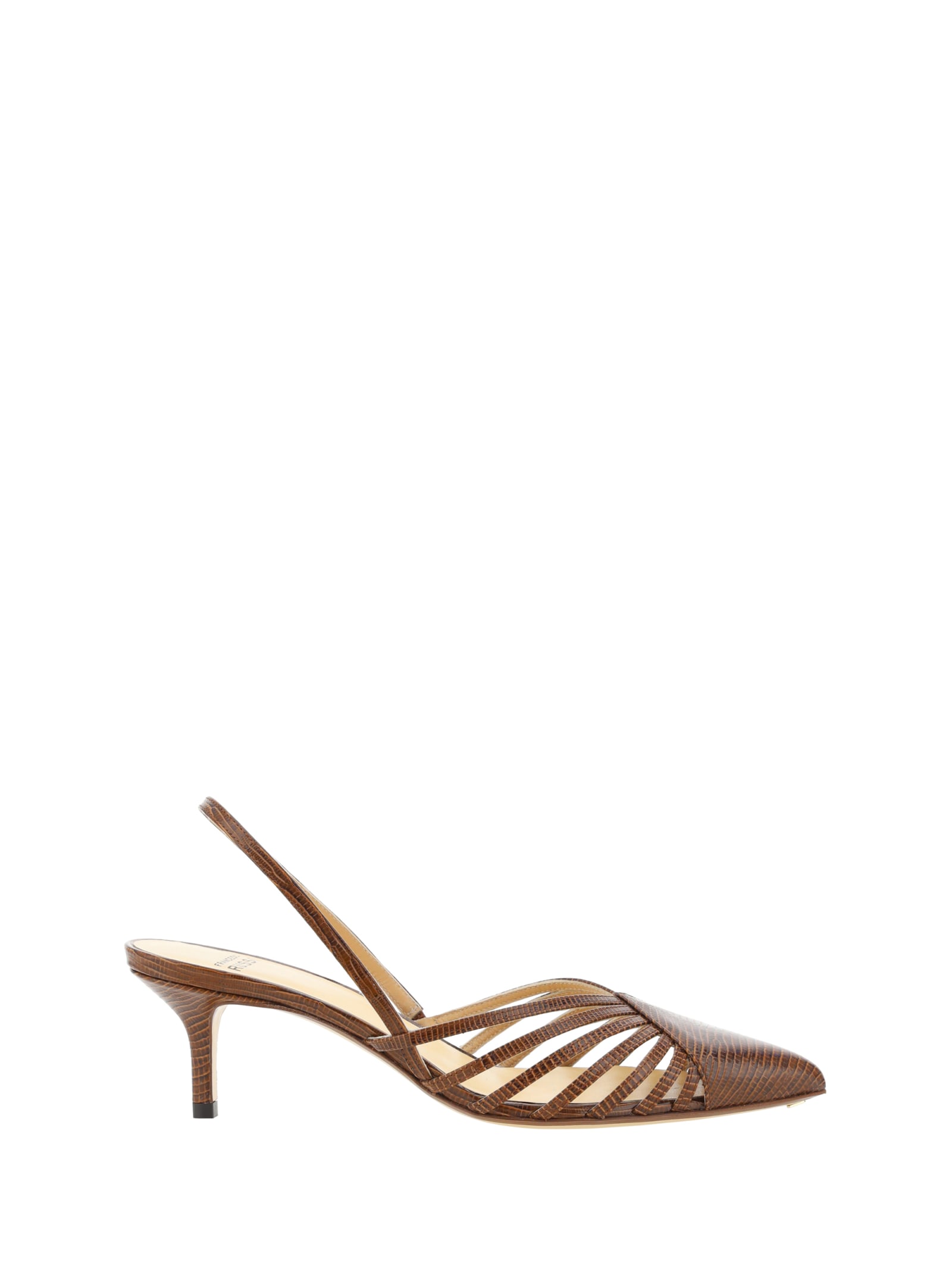 Francesco Russo Cut-out Detail Pumps