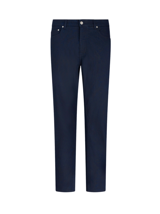 Etro, Jean Jacquard, Homme, Bleu Marine, Taille 32