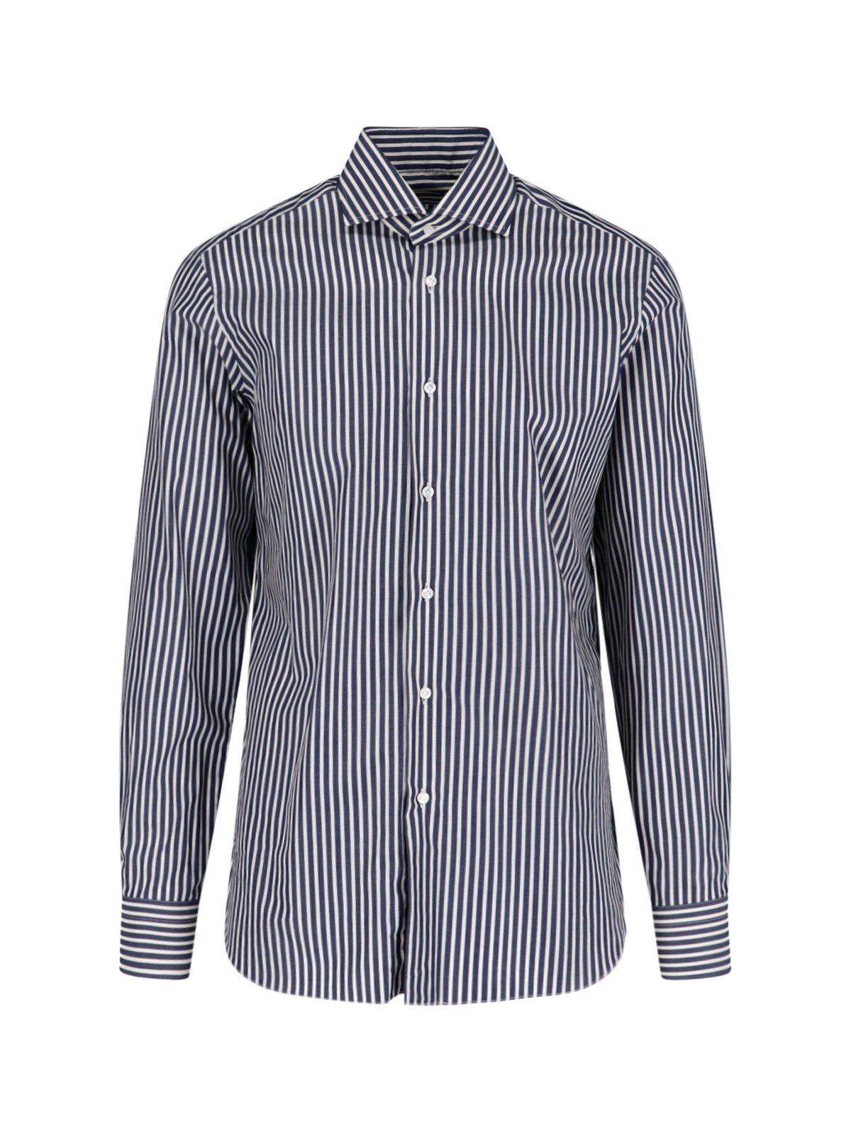 Barba Napoli Striped Shirt