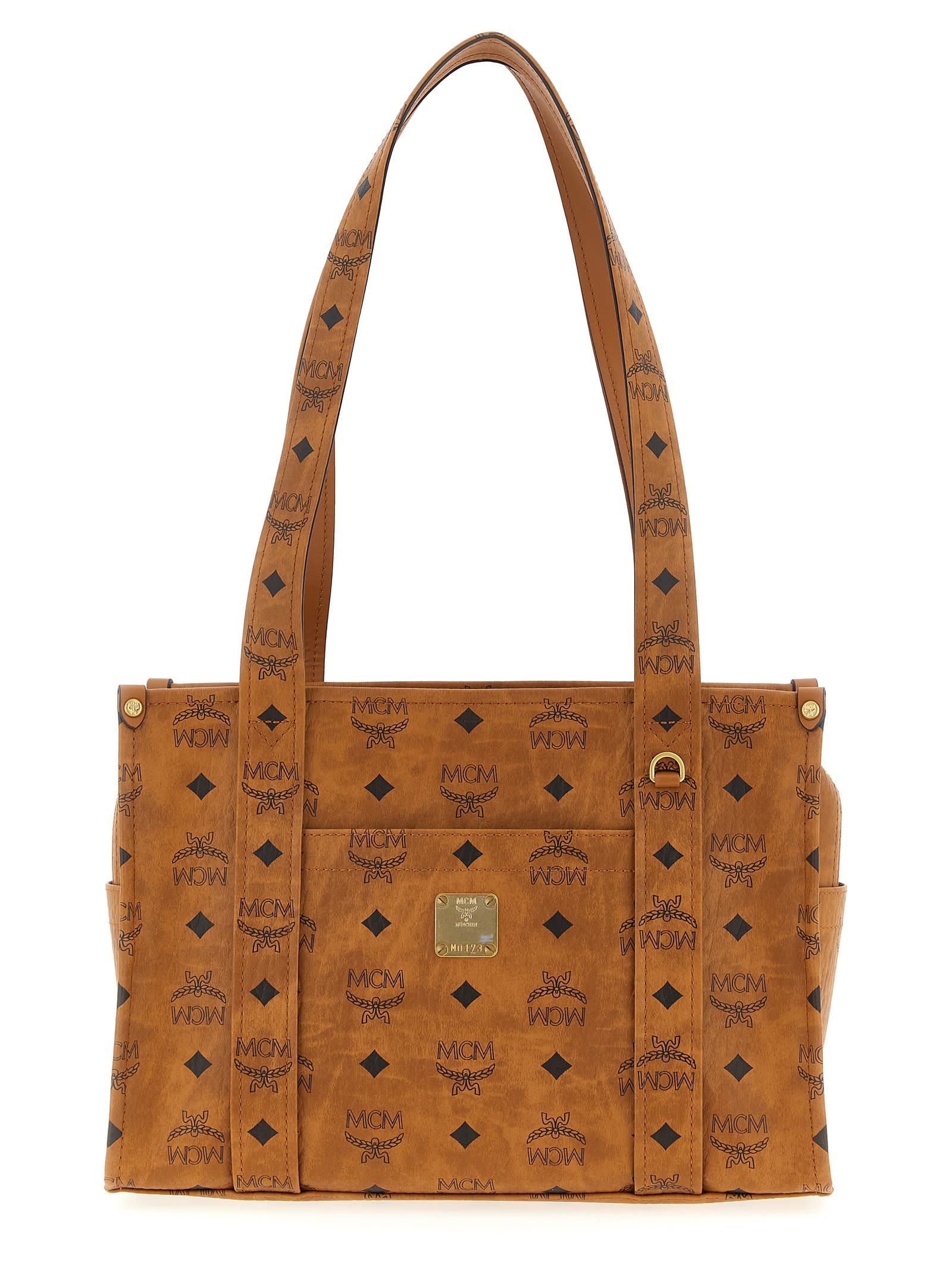 MCM aren School Tote Shoulder Bag