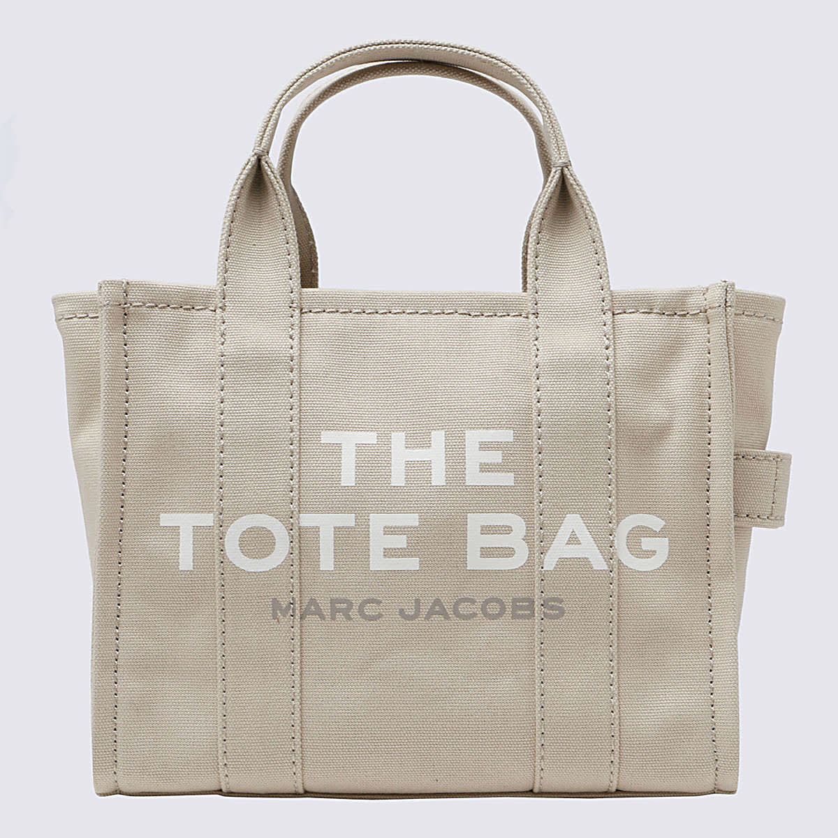 Marc Jacobs Beige Canvas The Small Tote Bag
