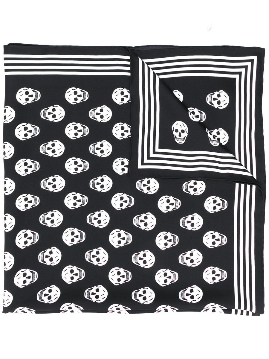 Alexander McQueen Skull Silk Scarf