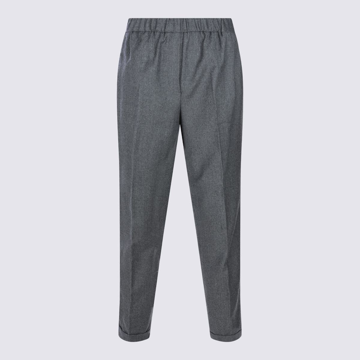 Antonelli Grey Wool Pants