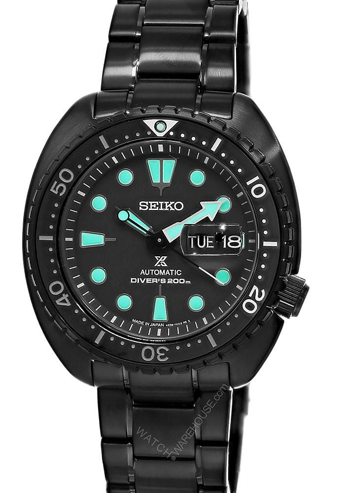 SEIKO Prospex Stainless Steel 45MM Gray Dial Men's Watch SRPK43