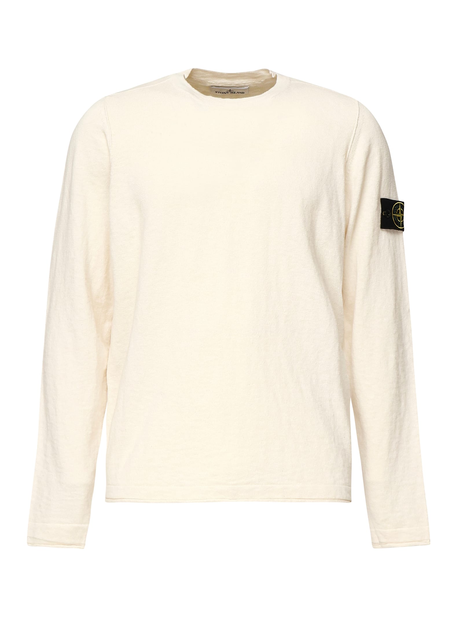 Stone Island Crewneck Sweater With Small Cuffs