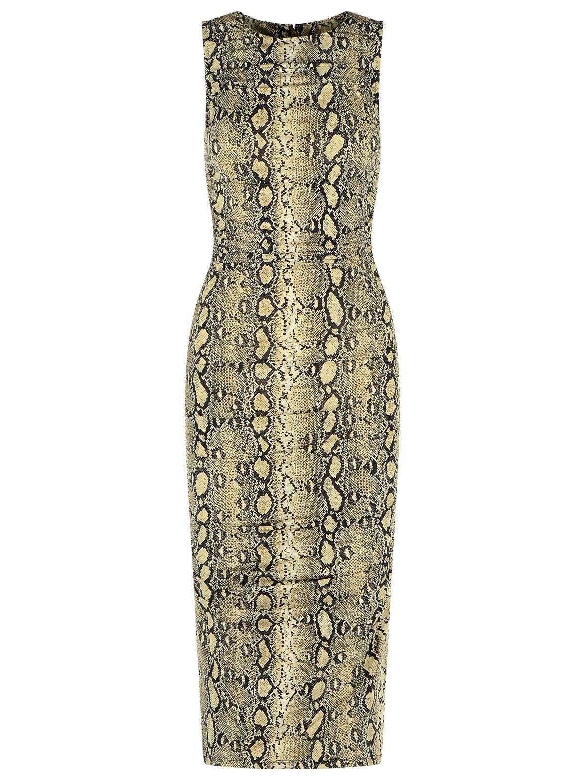 MICHAEL Michael Kors Snake Print Viscose Blend Dress