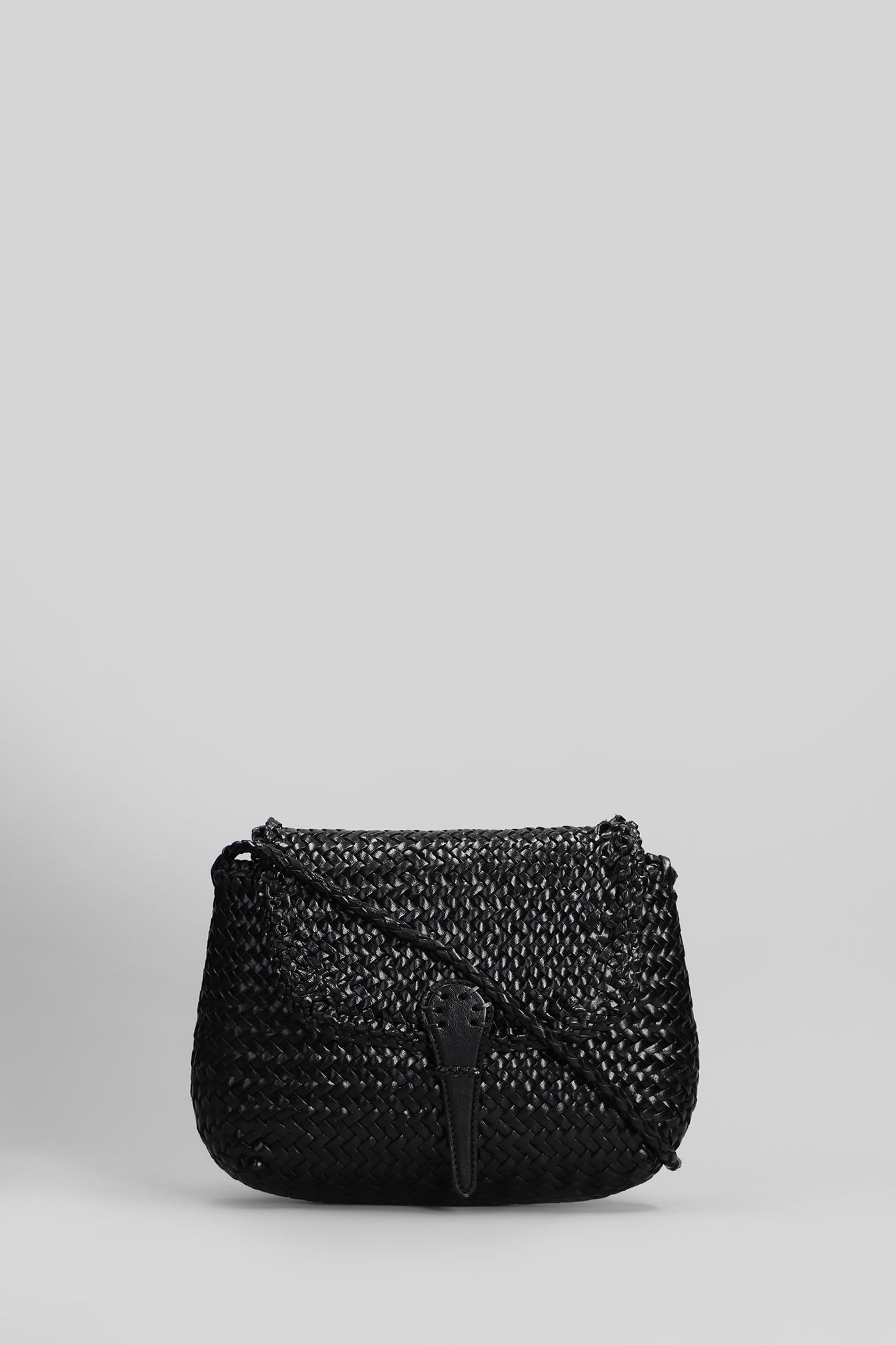 Dragon Diffusion Mini City Bag Shoulder Bag In Black Leather