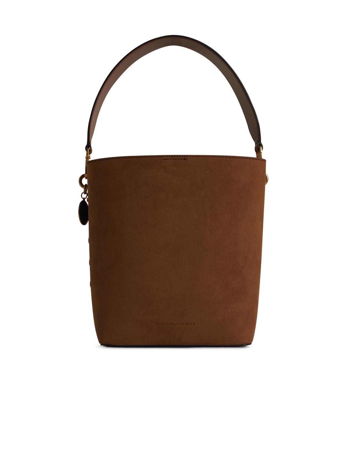 Stella McCartney soft Brown Suede Crossbody Bag