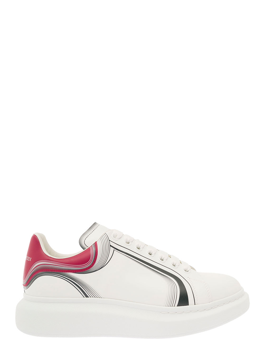 Alexander McQueen Sneakers With Oversized Sole And Graphic Details