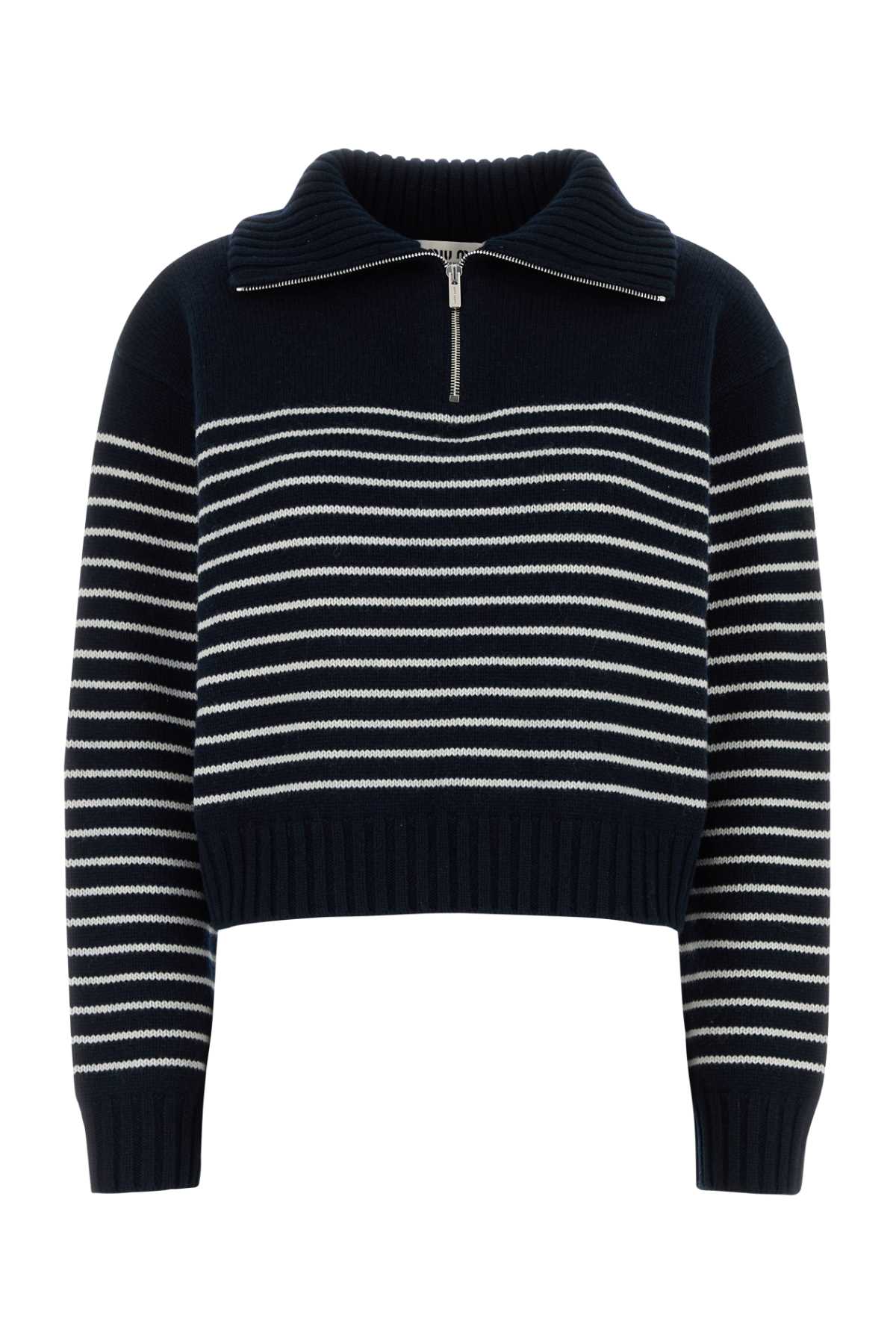 Miu Miu Embroidered Cashmere Sweater