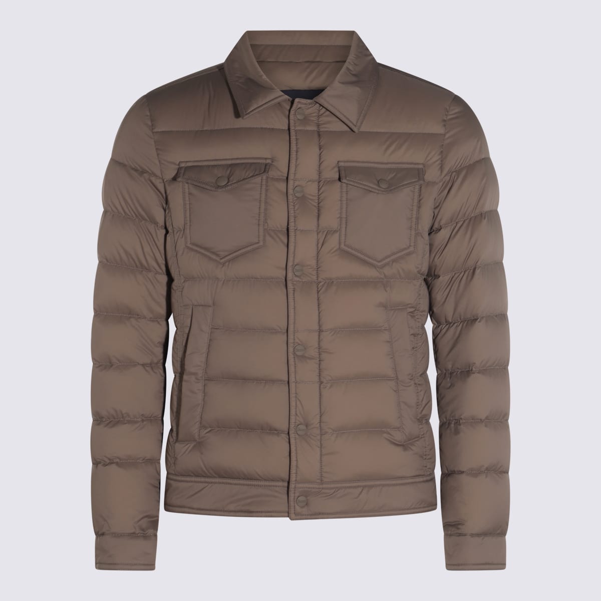 Herno Light Beige Down Jacket