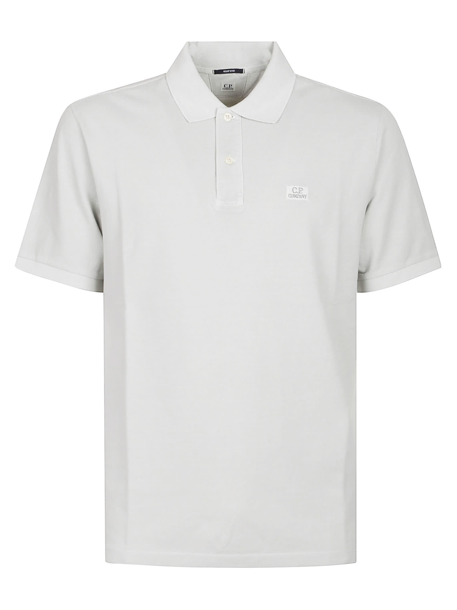 C. P. Company Logo Short Sleeve Polo Shirt