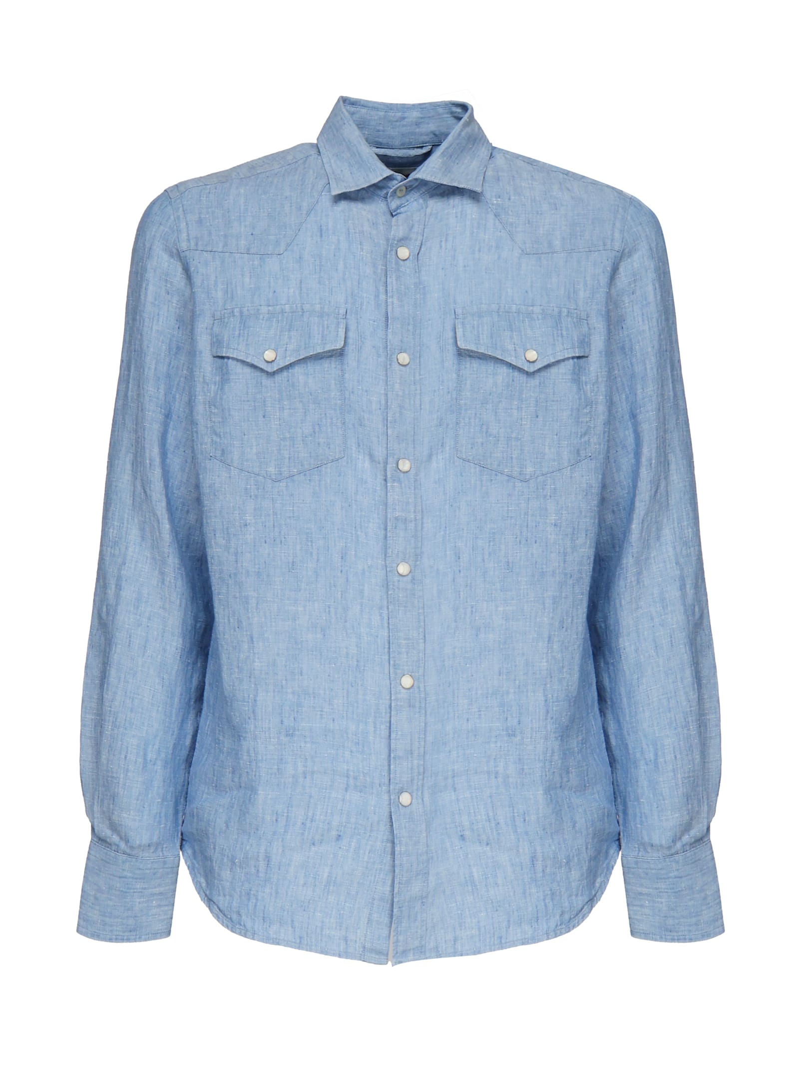 MC2 Saint Barth Greg Linen Shirt