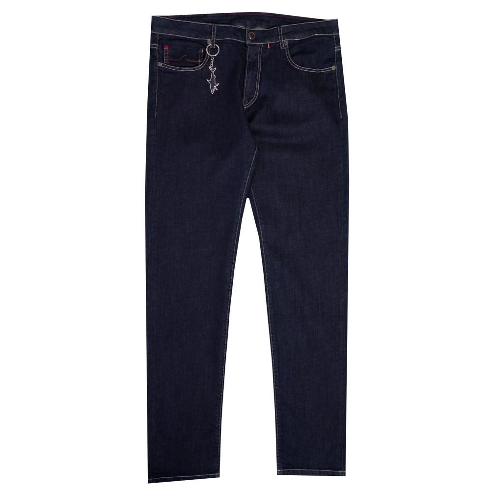 Red Rivet Tapered Jean