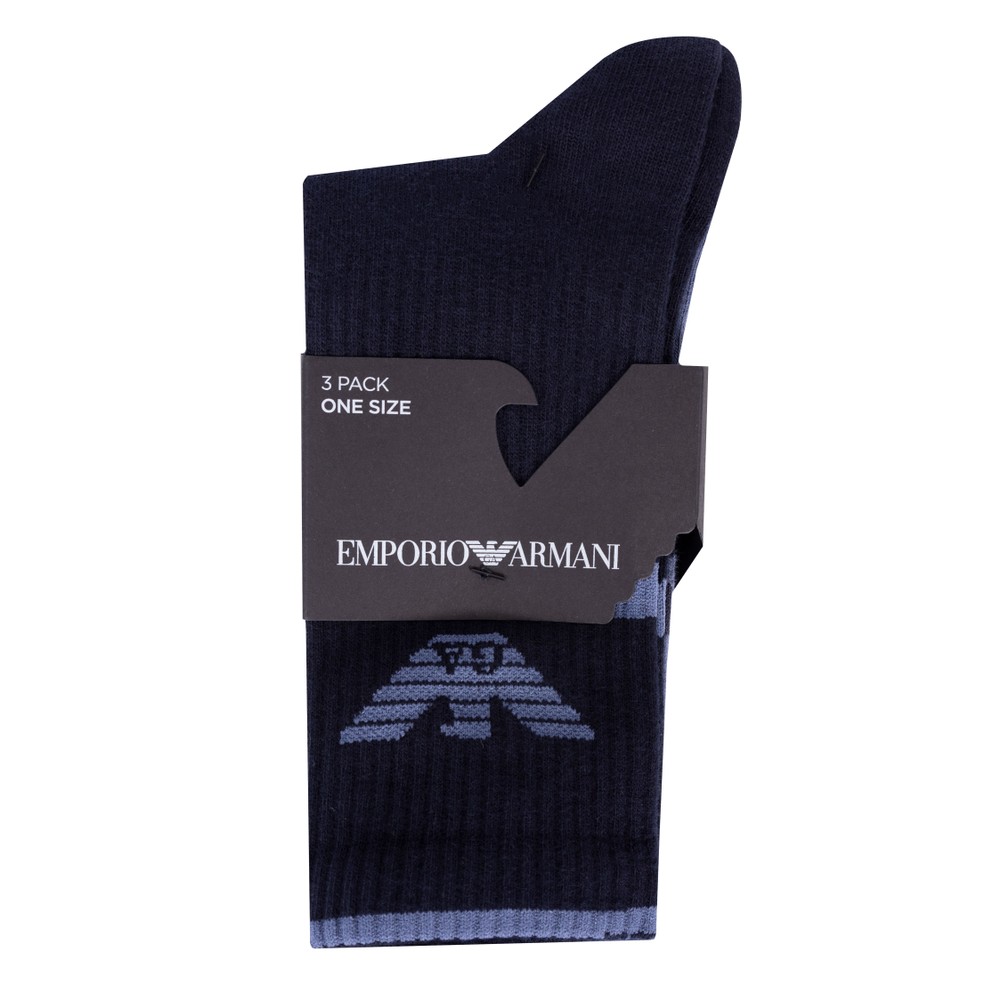 Knitted 3 Pack Socks