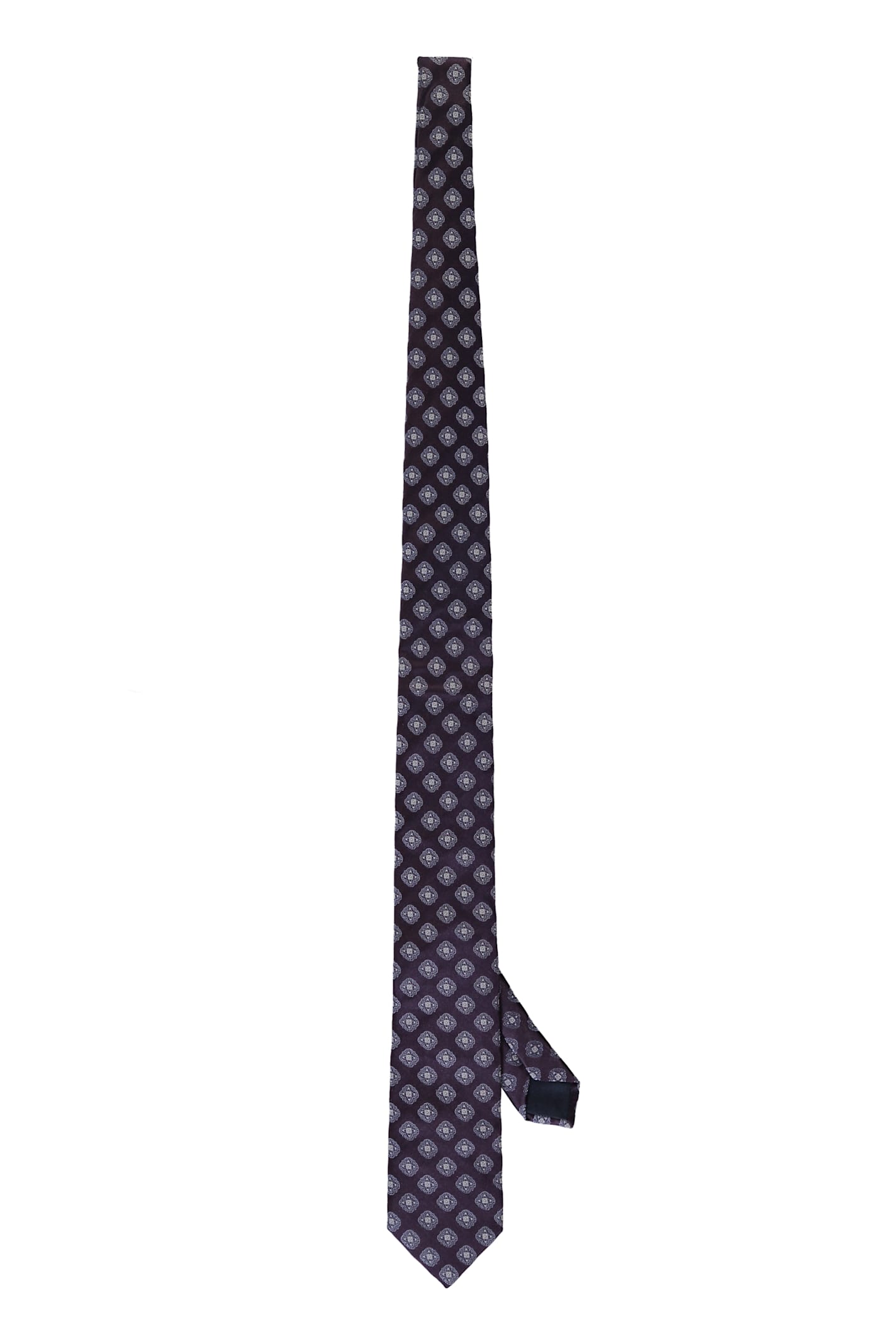 Corneliani Jacquard Silk Tie