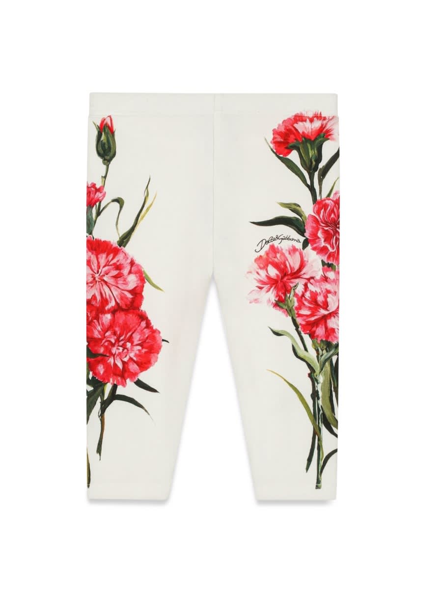 Dolce & Gabbana Carnation Leggings