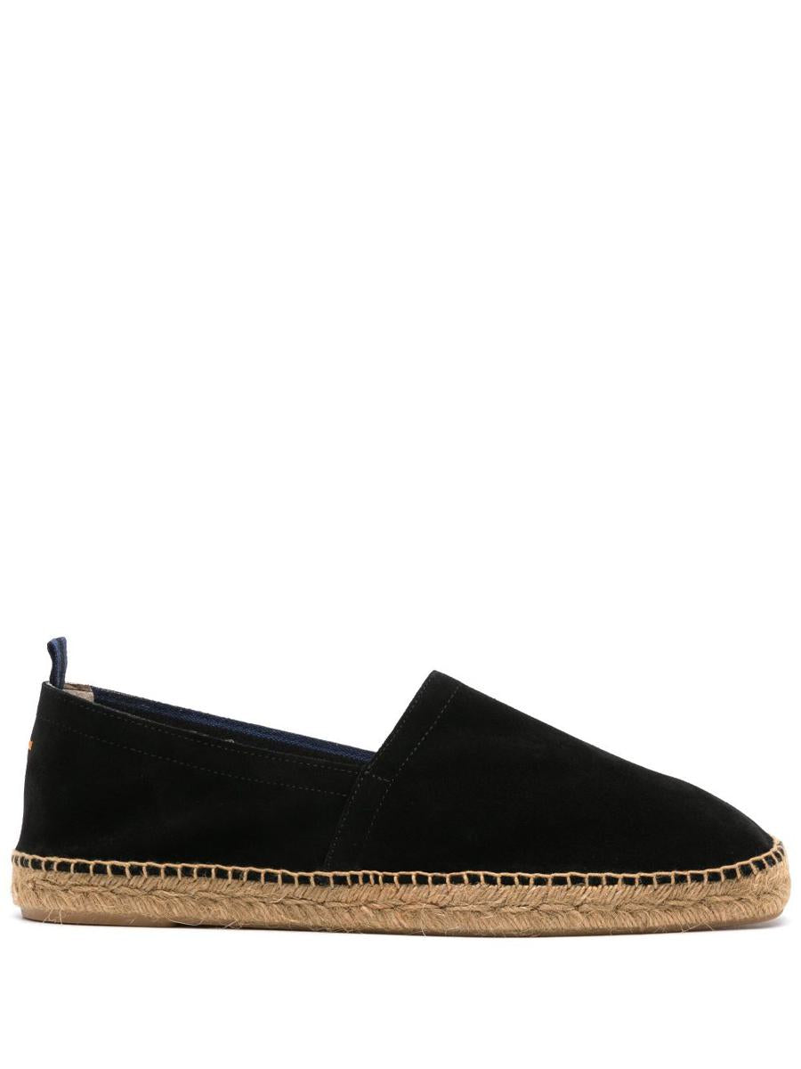 Castañer Pablo Espadrilles Low-Cut In Black Suede