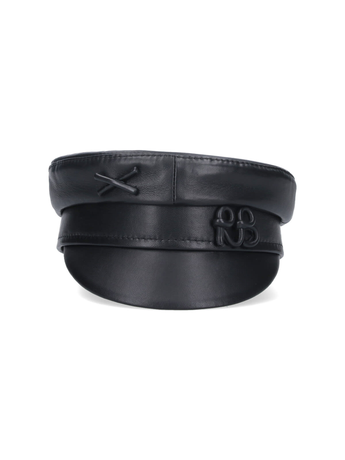 Ruslan Baginskiy baker Boy Leather Hat