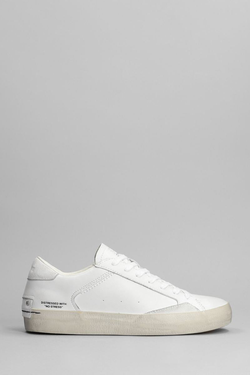 Crime London Distressed Sneakers