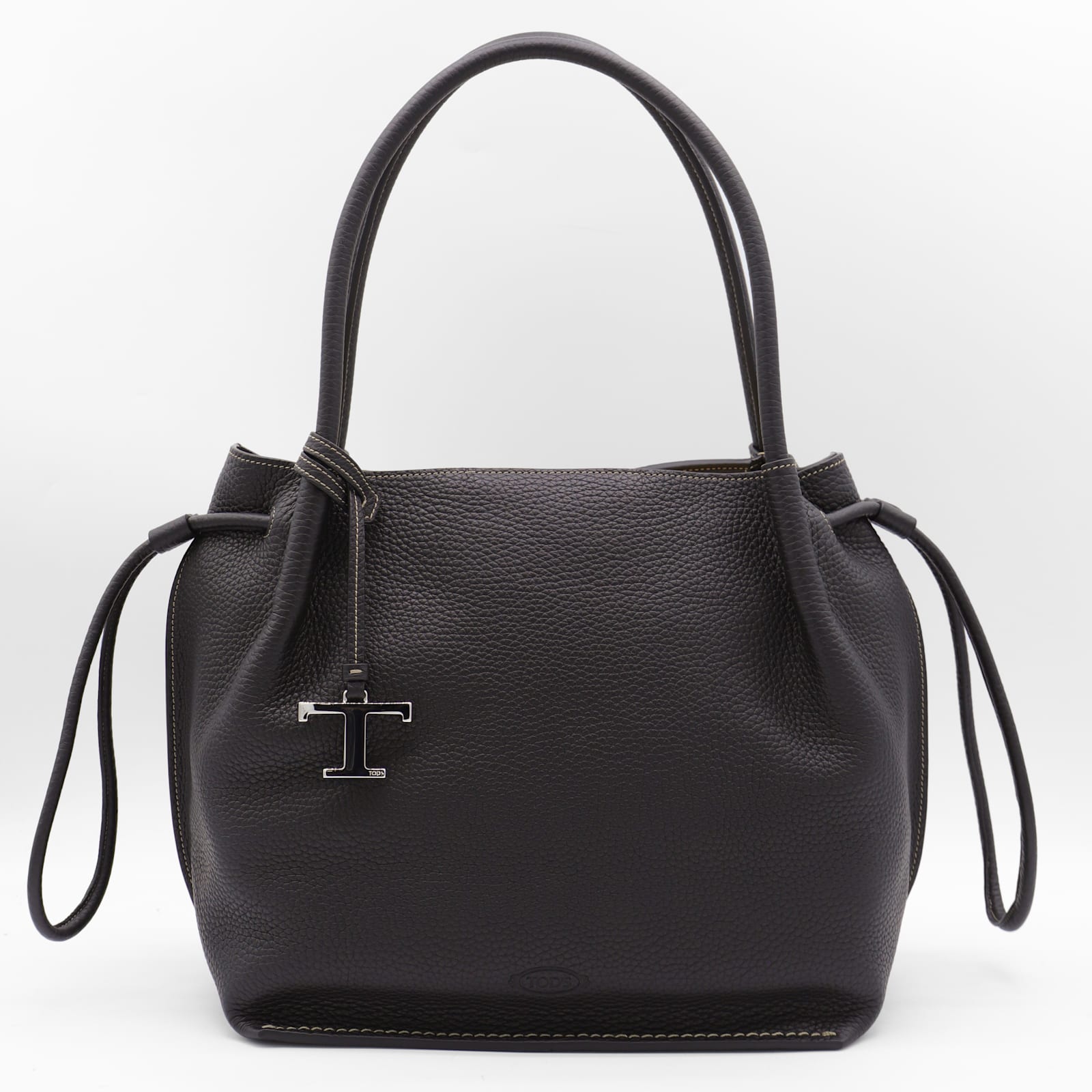 Tod's Black Leather Totes
