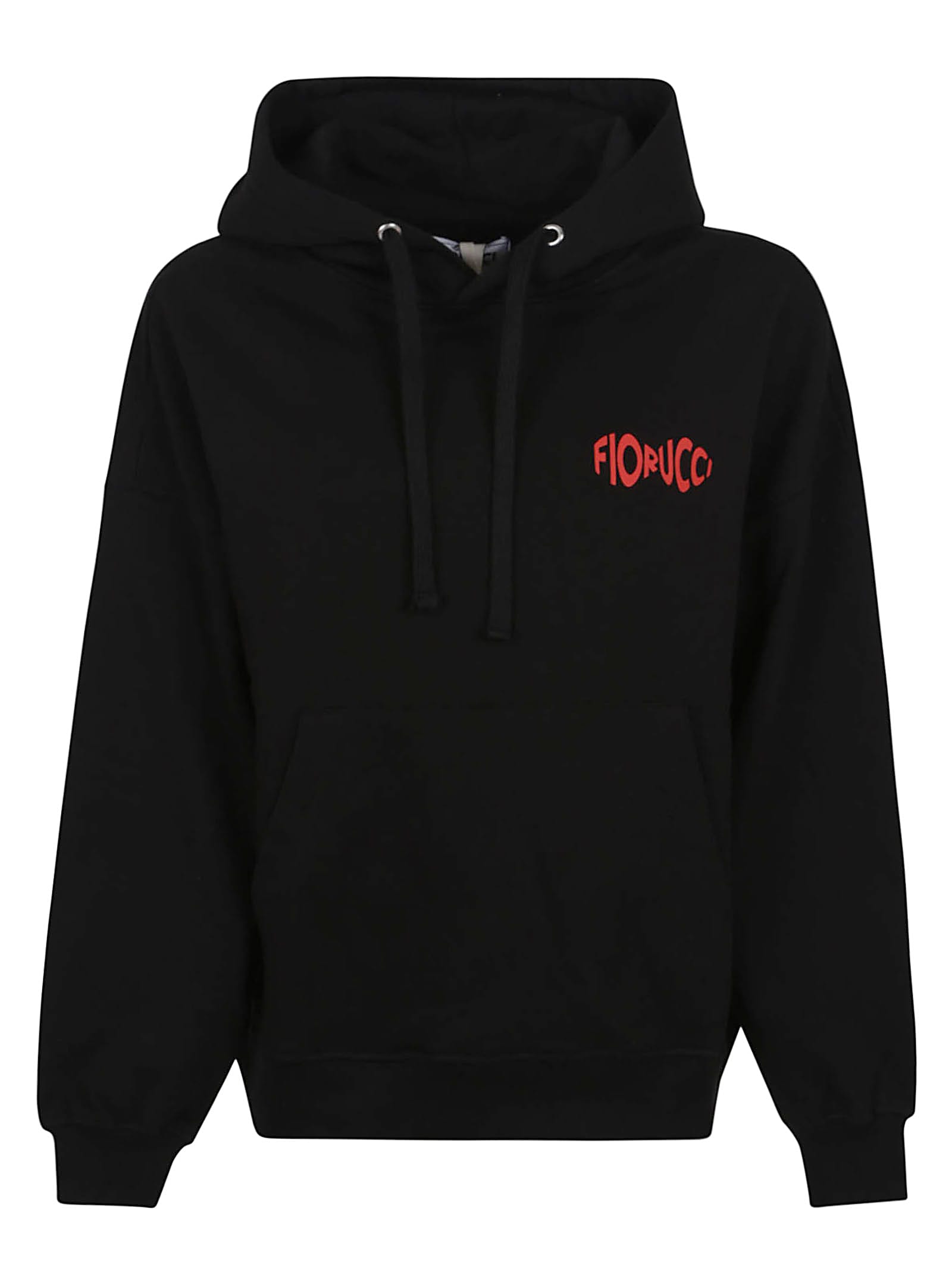 Fiorucci Mouth Print Relaxed Fit Hoodie
