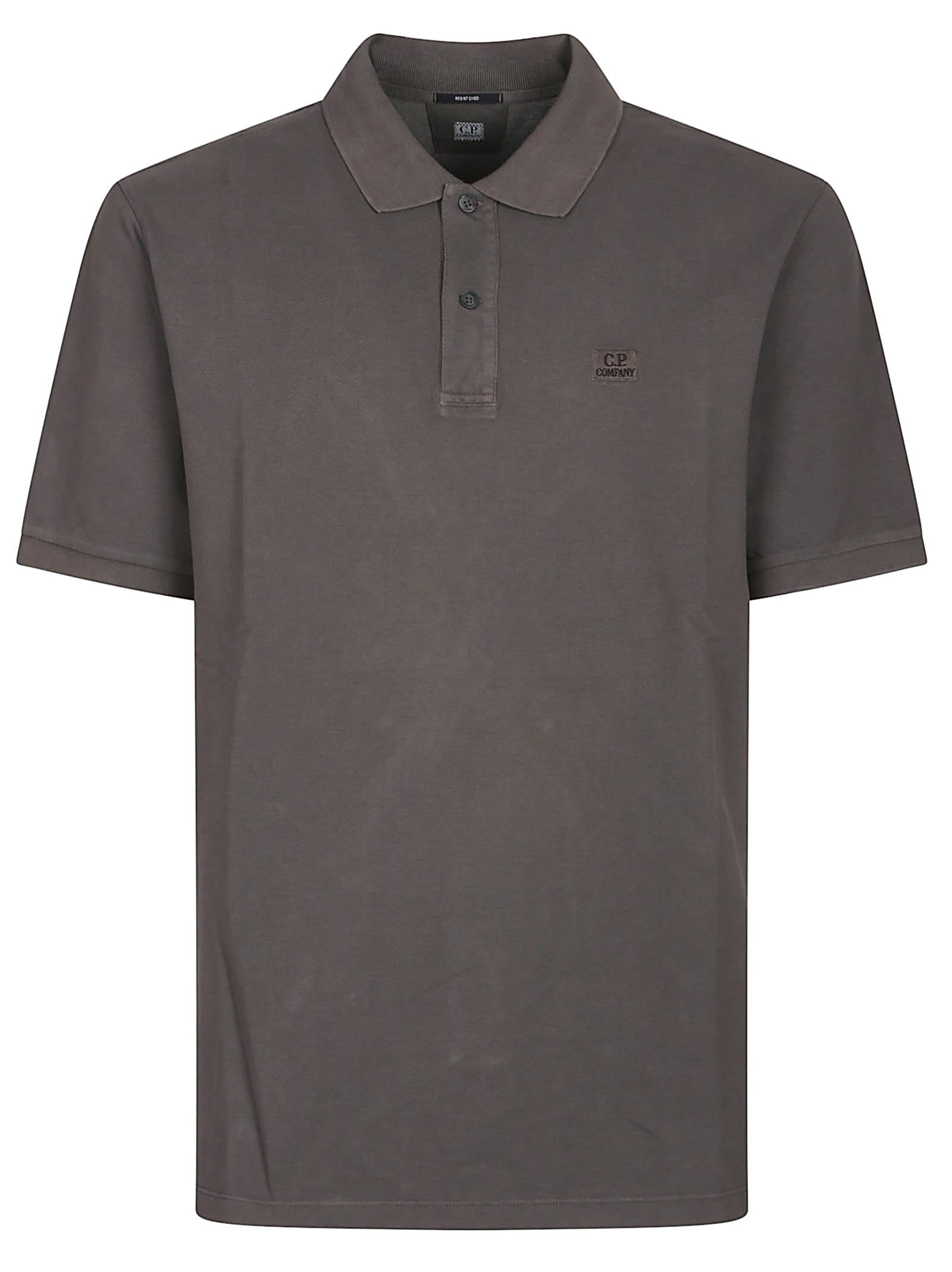 C. P. Company Logo Short Sleeve Polo Shirt