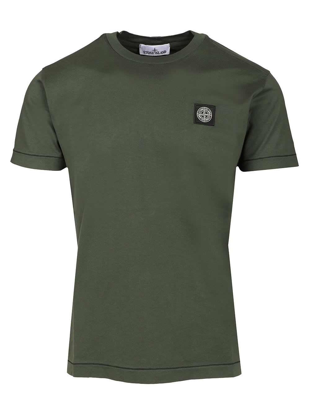Stone Island Short-sleeved Cotton Jersey T-shirt