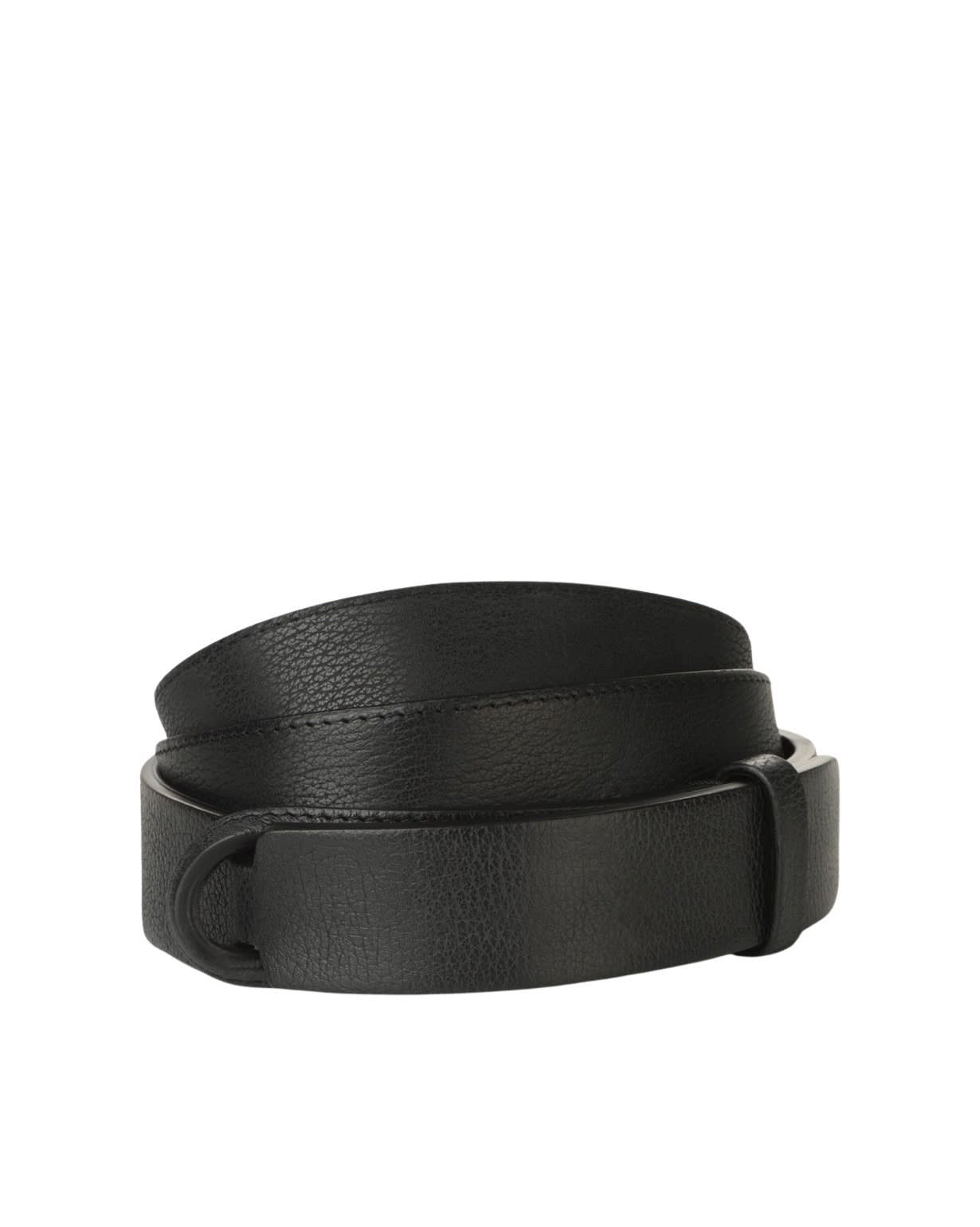 Orciani Chevrette Leather Nobuckle