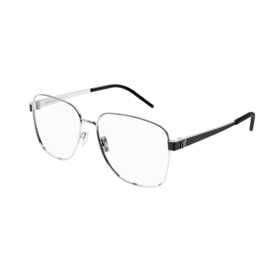 Saint Laurent Eyewear Sl M134002 Silver Silver Transpa