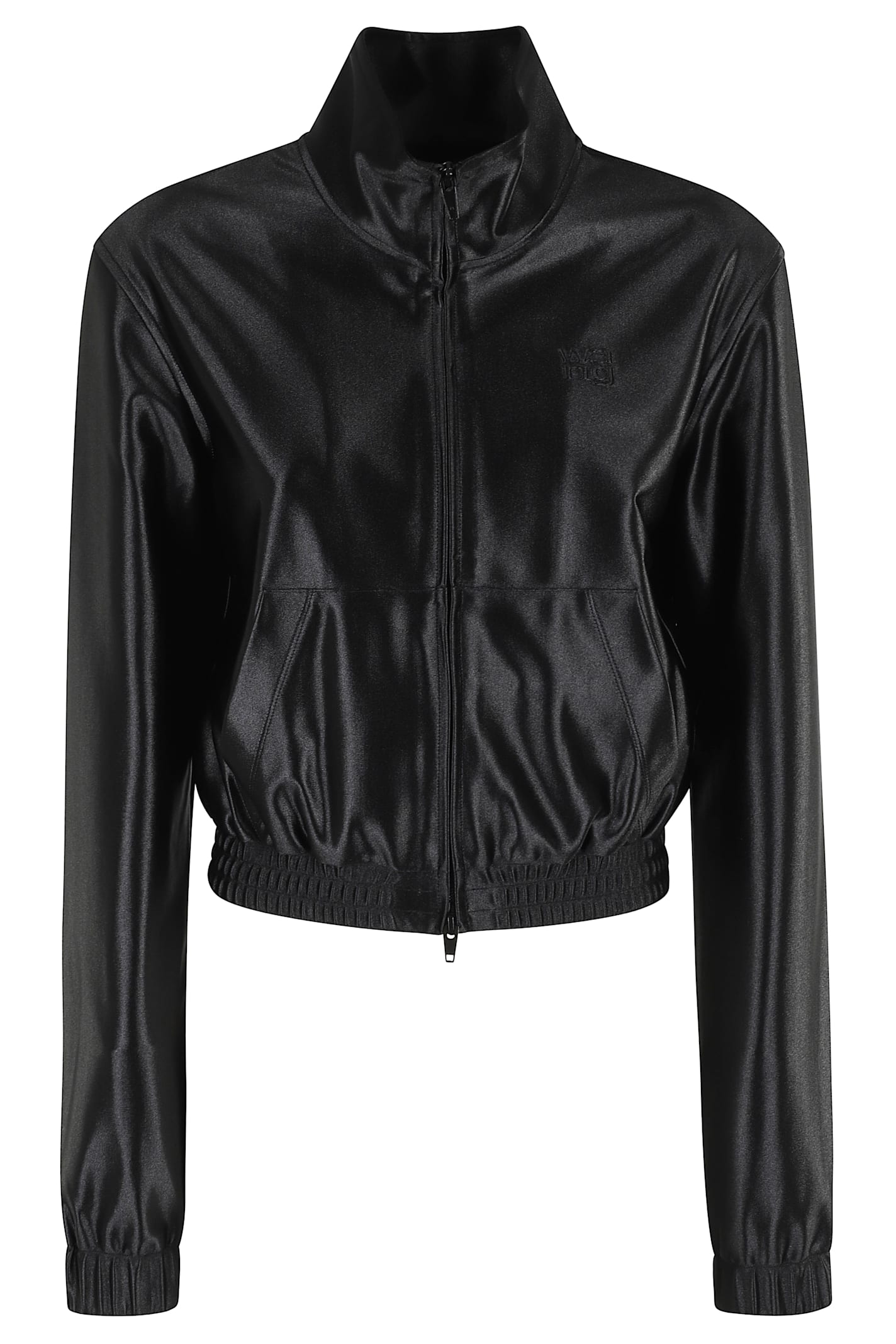 T by Alexander Wang Shrunken Zip Up Jacket
