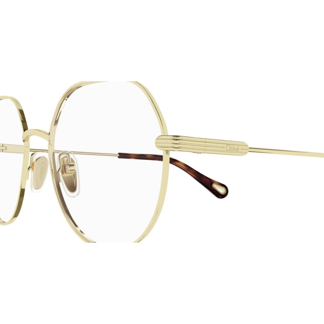 Chloé Ch0137o005 Gold Gold Transparent