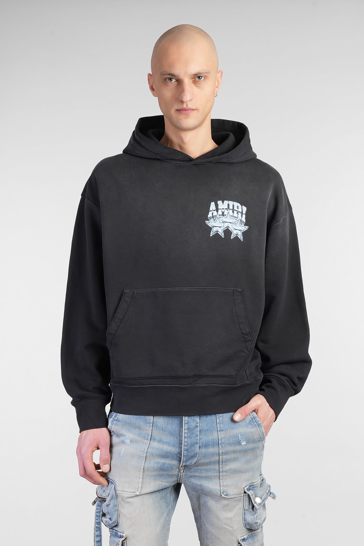 AMIRI Sweatshirt In Black Cotton