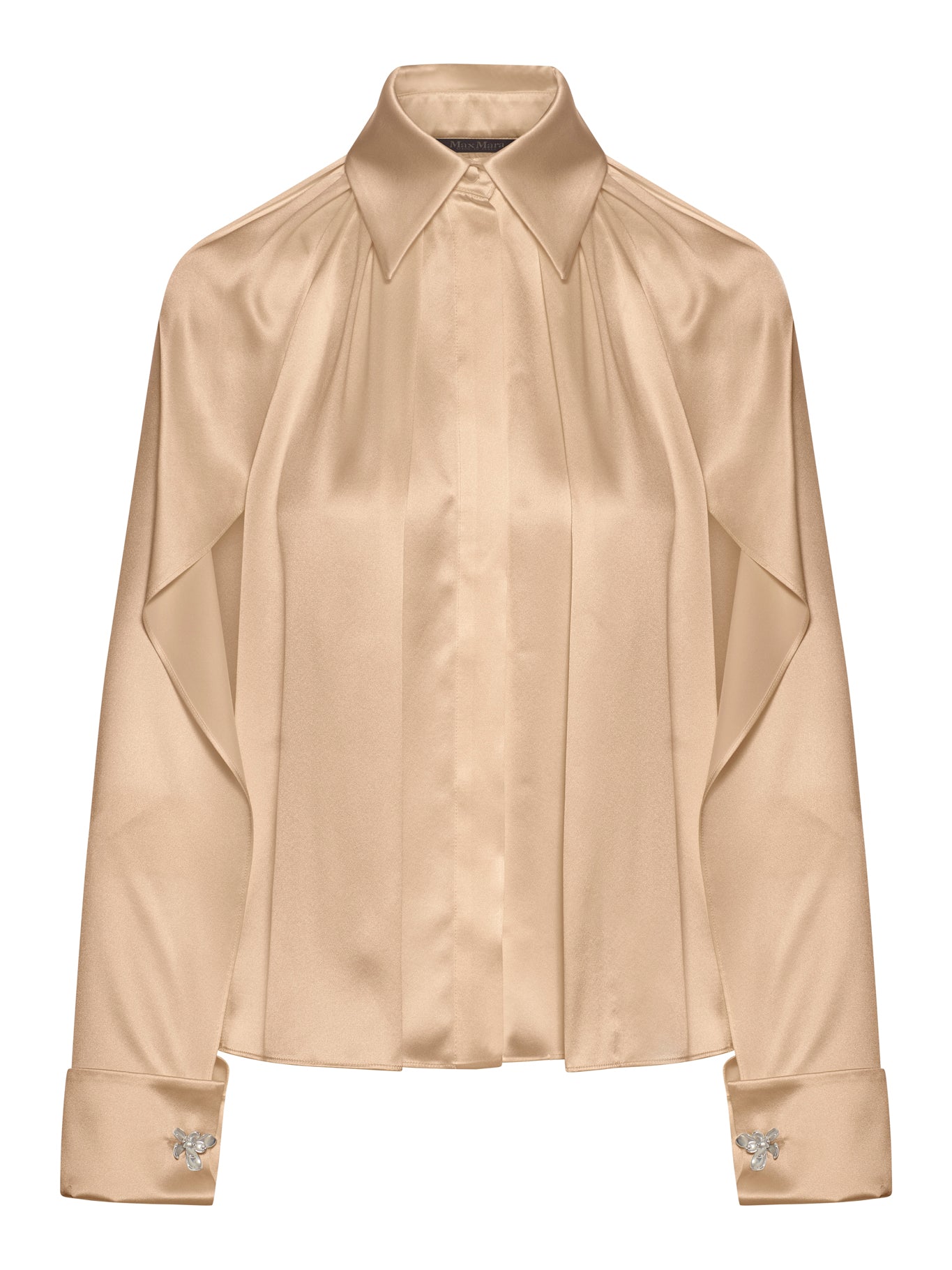 Maxmara Pianoforte Salice 女士真丝衬衫