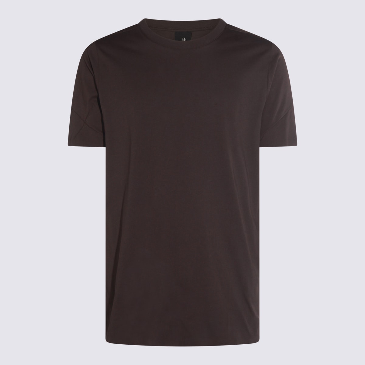 Thom Krom Brown Cotton T-shirt