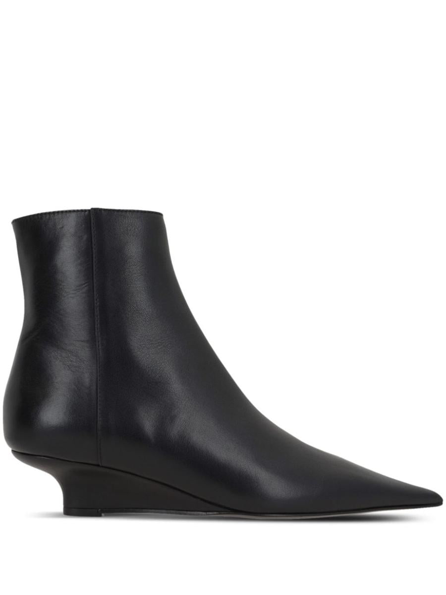 TOTEME Leather Heel Boots