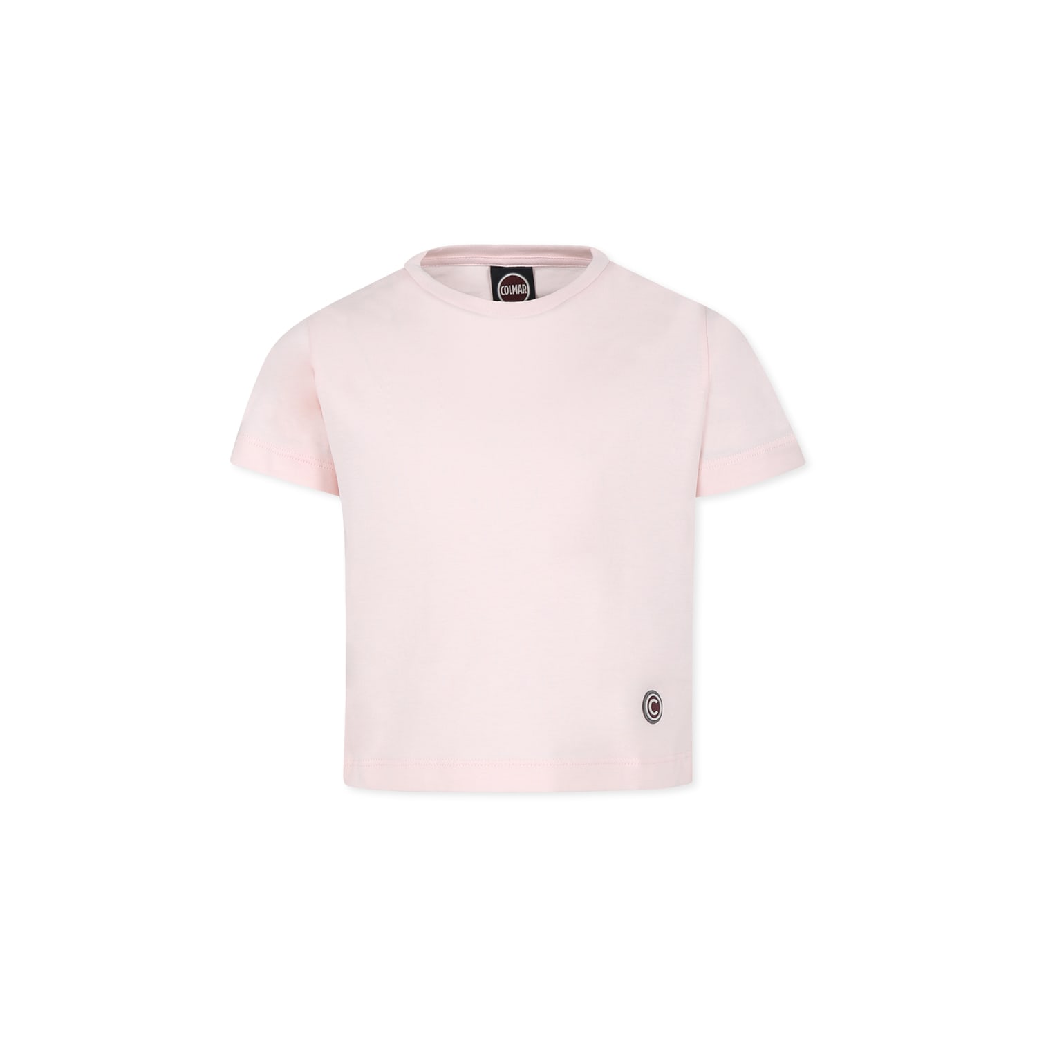 Colmar Pink T-shirt For Girl With Logo