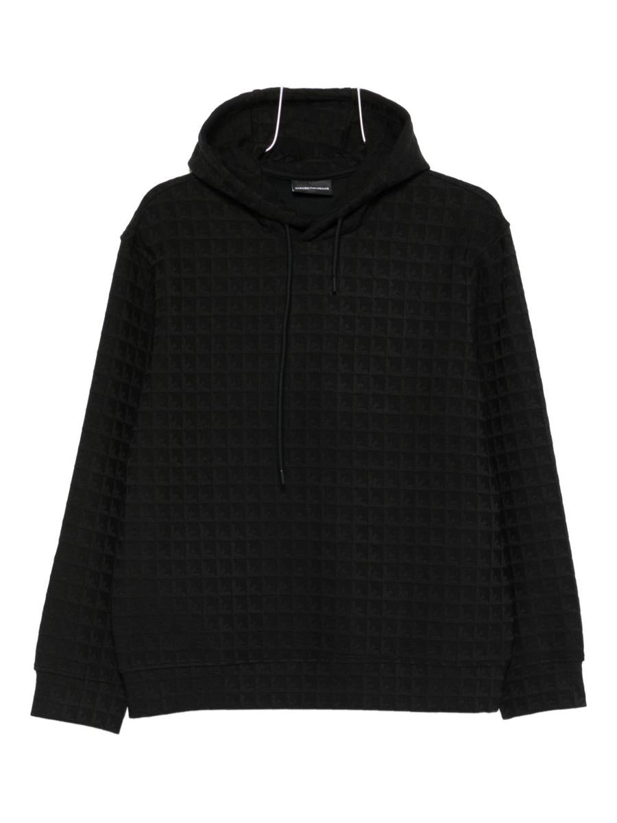 Emporio Armani 限定款棉混纺连帽卫衣